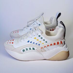 Stella McCartney Eclypse Interwoven Rainbow Dad Shoes